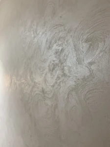 Marmorino polished plaster feature wall, Chester County PA