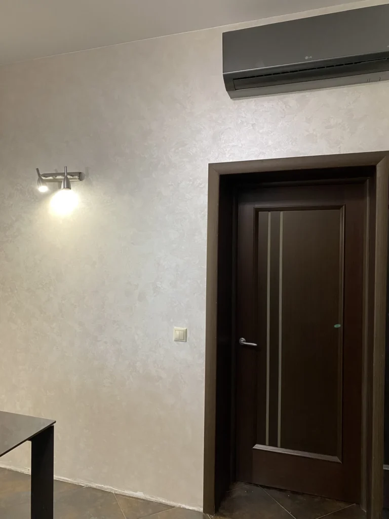 Marmorino lime plaster feature wall, Lancaster PA